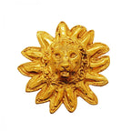 CC Logo Brooch Metal