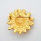 CC Logo Brooch Metal