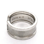 Ring 18K White Gold Large