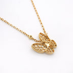 Pendant Necklace 18K Yellow Gold with Diamond