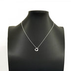 Heart Pendant Necklace Sterling Silver