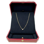 Pendant Necklace 18K Rose Gold with Diamond