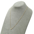 Pendant Necklace 18K Rose Gold with Diamond