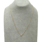 Pendant Necklace 18K Rose Gold with Diamond