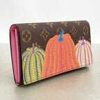 Sarah Wallet Yayoi Kusama Pumpkins Monogram Canvas
