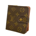 Compact Zippe Wallet Monogram Canvas