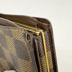 French Purse Wallet Damier