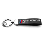 Car Keychain – Handwoven Leather & Zinc Alloy Key Ring