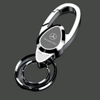 Sleek High-Shine Metal Keychain