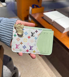 L--Inspired Card Holder Wallet: Chic & Functional!